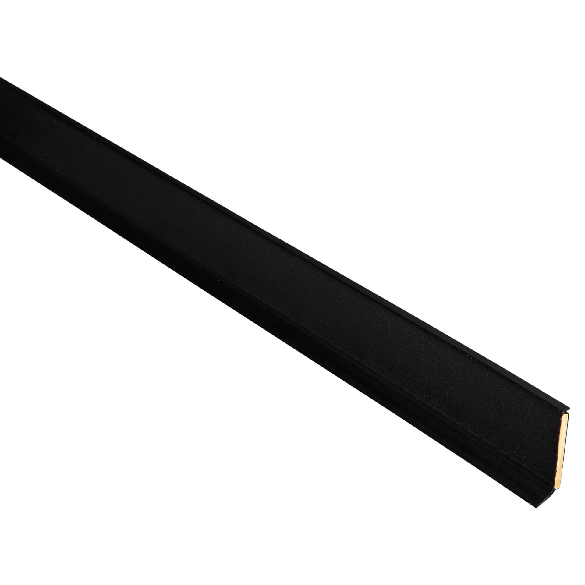 Doellken Kernsockelleiste schwarz 255 x 6 x 1,4 cm Doellken Kernsockelleiste schwarz 255 x 6 x 1,4 cm von Doellken