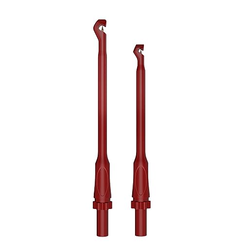 Doengdfo 2 x zerstörungsfreie Draht-Piercing-Sonden mit 4 mm Klinkenstecker, Durchstichtest-Haken-Werkzeug, J.30036 A Doengdfo 2 x zerstörungsfreie Draht-Piercing-Sonden mit 4 mm Klinkenstecker, Durchstichtest-Haken-Werkzeug, J.30036 A von Doengdfo