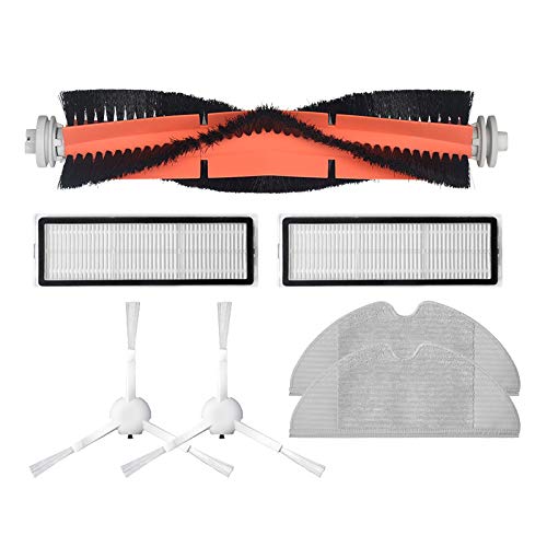 Doengdfo Waschbares Staubsauger-Zubehör für F9 Roboter Staubsauger Mop Roller Seitenbürste Hepa Filter Mop Tuch Kits Doengdfo Waschbares Staubsauger-Zubehör für F9 Roboter Staubsauger Mop Roller Seitenbürste Hepa Filter Mop Tuch Kits von Doengdfo