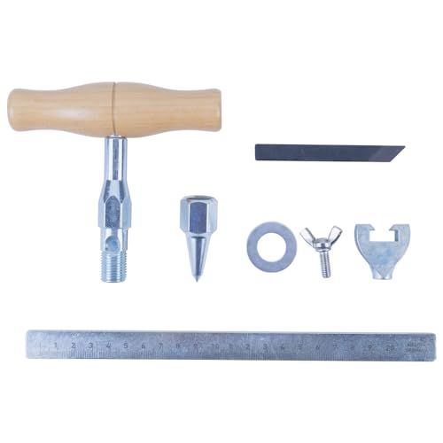 Dönges Scheibenschneider, Ø 200 mm, Anzahl Messer 1 St. (Glasschneider), mit Maßeinteilung, mit Holzgriff Dönges Scheibenschneider, Ø 200 mm, Anzahl Messer 1 St. (Glasschneider), mit Maßeinteilung, mit Holzgriff von Dönges