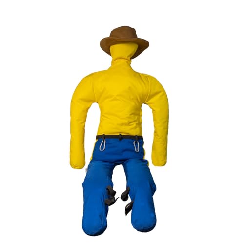 Dönges Anreitpuppe Pferdinand (Einreithilfe Anritterleichterung Einreitdummy Jungpferde Einreiten Pferdeausbildung Einreitpuppe Jungpferdeausbildung Anreiten Pferdinand Dummy) Größe: 180 cm von Dönges