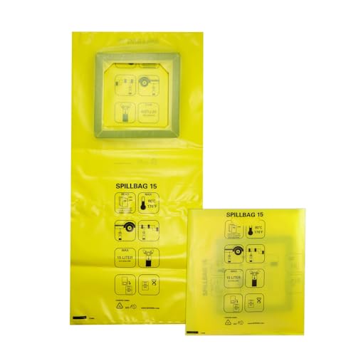 Dönges Auffangsystem Spillbag 15, 100 x 50 x 2 cm (ölauffang ölwanne Auffang Spillbag Notfallauffangsack Öl-Auffangsack) Fassungsvermögen: 15 l/Packmaß L x B x H: 55 x 50 x 3 cm/Material: PE von Dönges