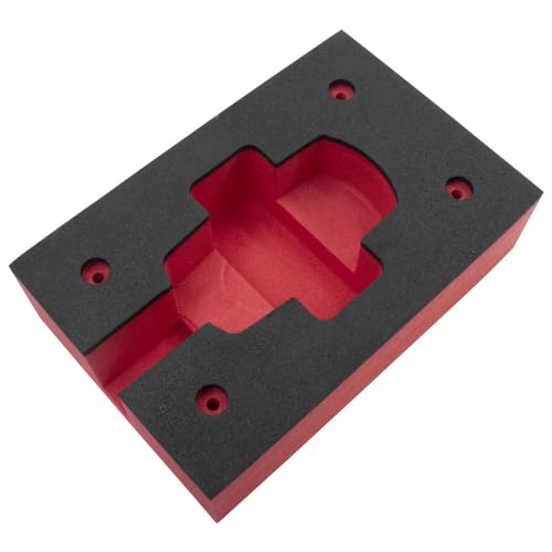 Dönges Fahrzeughalterung für Reveal FirePRO 201430 (Reveal TIC FirePRO Wärmebildkamera WBK) Material: Schaumstoff/Farbe: rot/schwarz, Boden- und Wandmontage möglich von Dönges