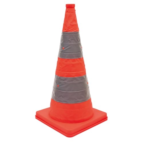 Dönges Faltleitkegel, Höhe 700 mm, teilreflektierend (Leitkegel Verkehrsleitkegel Pylon Pylonen) von Dönges