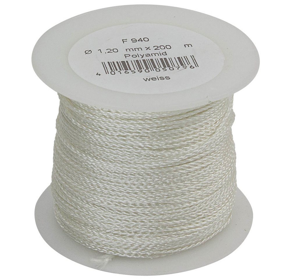 Dönges Faserseil, geflochten, Polyamid D 1.2 MM Seil Dönges Faserseil, geflochten, Polyamid D 1.2 MM Seil von Dönges