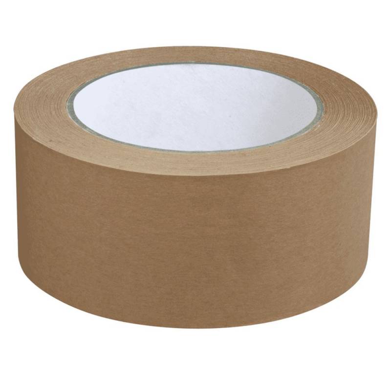 Dönges Klebeband Papierpackband selbstklebend, braun, 5 cm x 50 m von Dönges