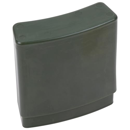 Dönges Kunststoffsteckbox, 100 x 87 x 25 mm (Geschenkbox Bundeswehrbox Kunststoffdose Box Trail-Box Dose Steckbox Aufbewahrungsbox Geschenkdose Adventskalendar Kleinteilelager) Farbe: Militärgrün von Dönges