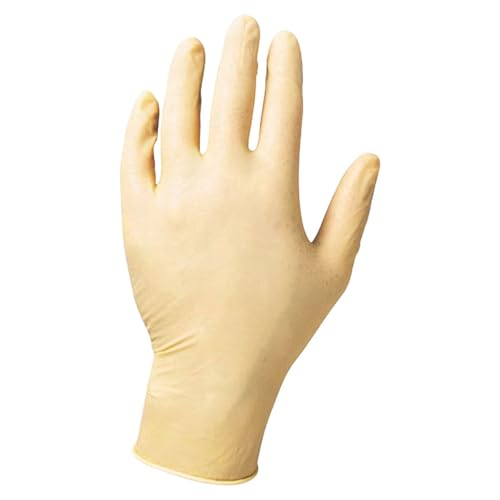 Dönges Latex-Einmalhandschuh, L, gepudert (Einweghandschuhe Untersuchungshandschuhe Latex-Einmalhandschuhe Latex Puder Einmalhandschuh Einmalhandschuhe Einweghandschuh) (Pack à 100 Stück) von Dönges