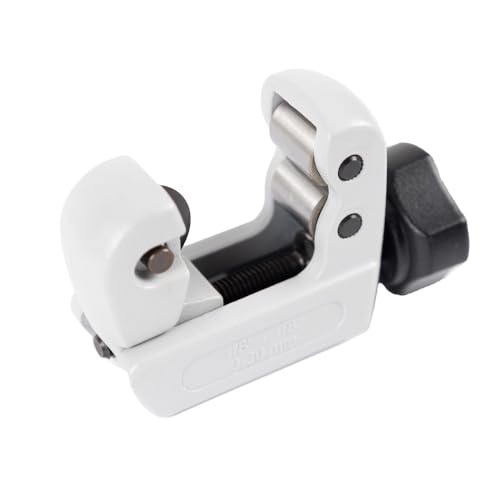 Dönges Mini-Rohrabschneideri, INOX, Kompakt Plus, für Rohr-Ø 3-30 mm (Rohrschneider Rohrabschneider), stahlgelagerte Spindel, Schneidrädchen-Schnellwechsel ohne Werkzeug von Dönges