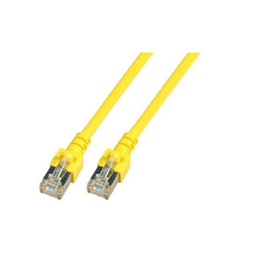 Dönges Patchkabel Cat. 5e 2xRJ45 F/UTP, 10 m, gelb (Datenkommunikation kabel netzwerkkabel sftp netzwerkverkabelung ethernetkabel geschirmt utp Datenkabel Cat5 Cat6 Kat5 Kat6) von Dönges