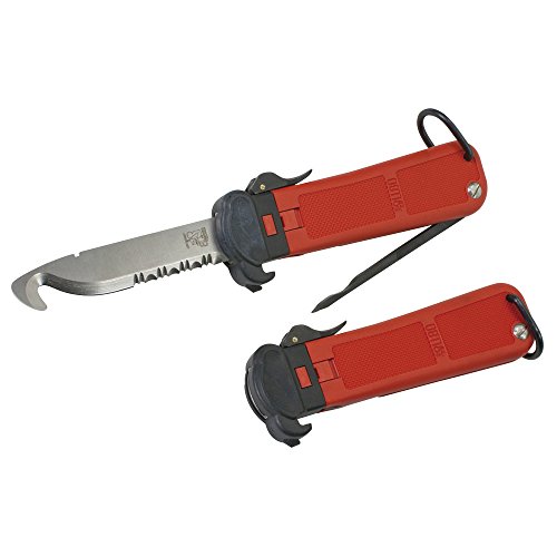 Glas-Master Feuerwehrmesser RT I, Rettungsmesser, Einhandmesser, Glasmaster von Dönges