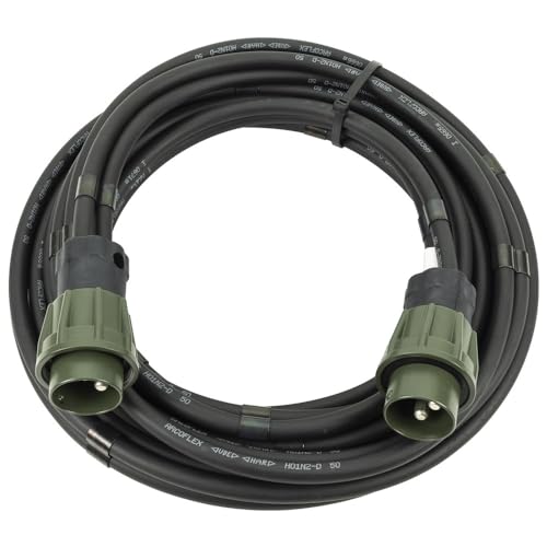 Dönges Starthilfekabel, 2 x 50 mm², 7 m, 2 x Nato-Stecker (Verbindungsleitung Zwillingsleitung Ladekabel Starterkabel) von Dönges
