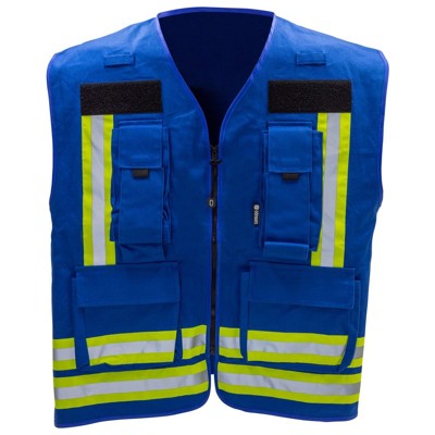 Kennzeichnungsweste, blau von Dönges