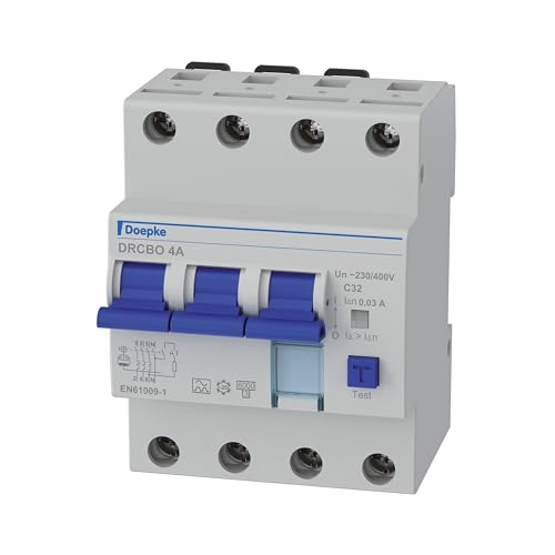 FI/LS-Kombination/RCBO DOEPKE DRCBO 4 C32/0,03/3N- FI/LS-Kombination/RCBO DOEPKE DRCBO 4 C32/0,03/3N- von Doepke