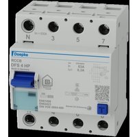 Doepke FI-Schutzschalter 4p, 63A, 0.3A, TypB+ DFS4 063-4/0,30-HP - 09146805 von Doepke