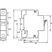Doepke Leitungsschutzschalter DLS 6I C6-1 10KA - 9916199 von Doepke