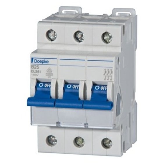 Doepke - Leitungsschutzschalter UC B 32A 3p 400V 10kA 3TE 50Hz IP20 von Doepke