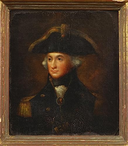 DOeraa Leinwand Bilder Kunstdrucke Leinwand Plakat Berühmtes Gemälde Porträt von Horatio Lord Nelson von Lemuel Abbott für Wohnzimmer 60x90cm von DoerAa