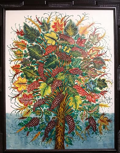 DOeraa Leinwandbilder Bild Poster Kunstdrucke Ölgemälde die Trauben von Seraphine Louis für Wanddekoration 60x90cm von DoerAa