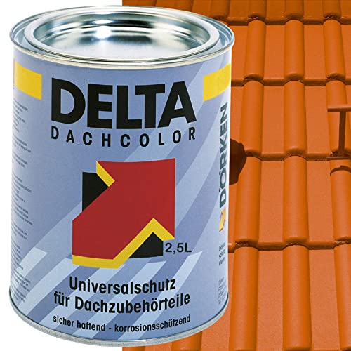 DELTA-DACHCOLOR 3993 1 x 2,5 KLASSIKROT von Dörken