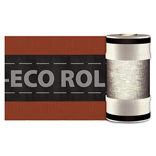 Dörken DELTA-ECO Roll Firstrolle Gratrolle 5m 240mm, Rot von Dörken