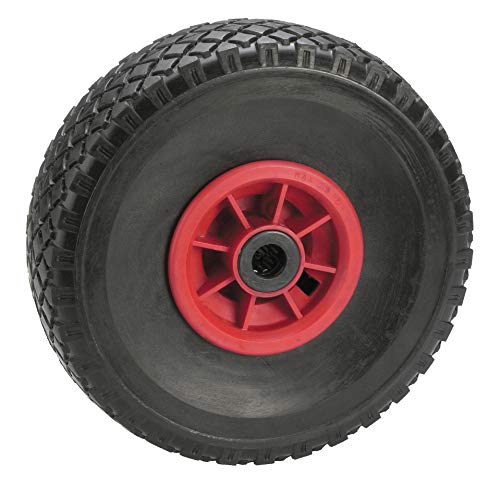 Dörner + Helmer 740310RP Pannensicheres Rad mit Kunsstofffelge, Silber, 260mm x 85mm von Dörner + Helmer