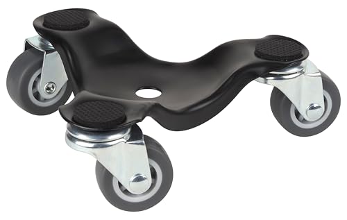 Dörner + Helmer Möbel Transporthilfe, aus Stahl, 60kg Tragkraft, Rutschfeste Oberfläche, 3-armig, Spurfreie TPE-Rollen von Dörner + Helmer