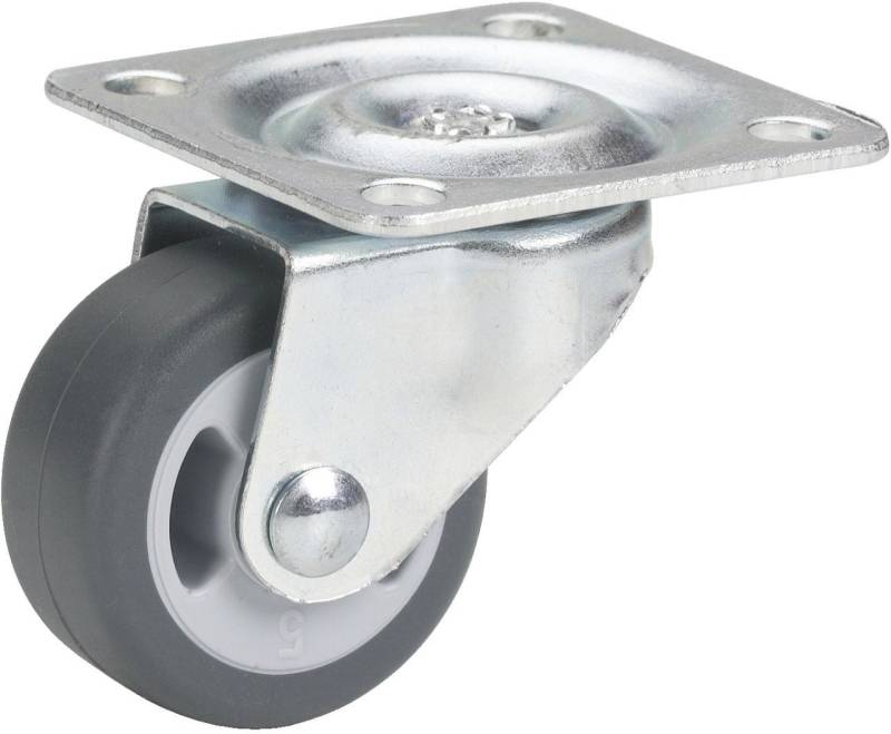 Dörner + Helmer Möbelrolle Lenkrolle 25 x 13 x 35 mm, Tragkr. 15kg von Dörner + Helmer