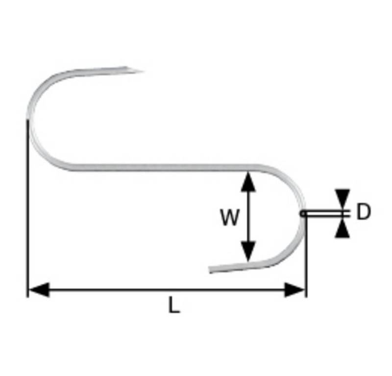 Dörner + Helmer Schraubhaken Fleischhaken von Dörner + Helmer