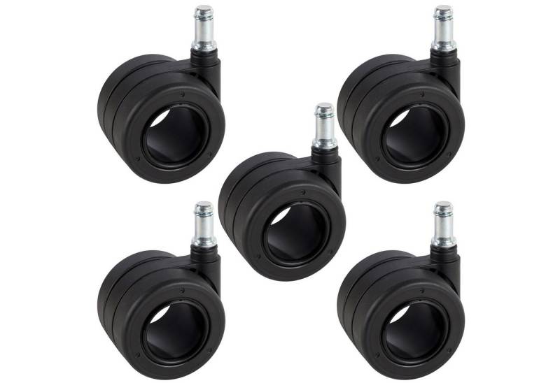 Dörner + Helmer Schwerlastrolle, Design Stuhlrollen - Innovatives Design 65mm Ø - Hochwertige Materiali von Dörner + Helmer