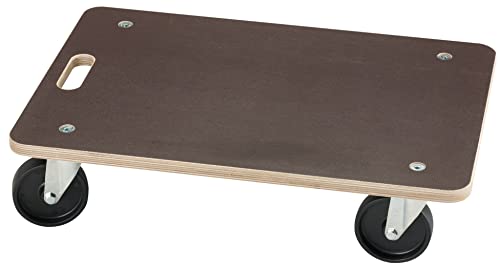 Dörner + Helmer Transportroller Massiv Pro (Tragkraft 400 kg, Auflagefläche 590x290 mm, Transporthilfe, Möbelroller mit KS-Rollen) 300700 von Dörner + Helmer