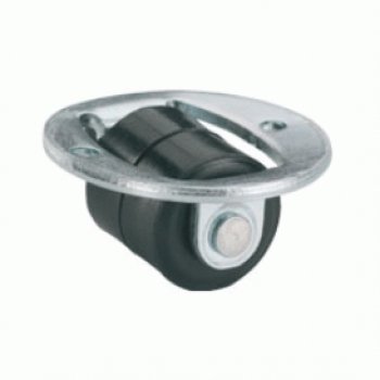 Möbel-Bockrolle 13x14mm Platte, Beutel 2 Stück von Dörner + Helmer