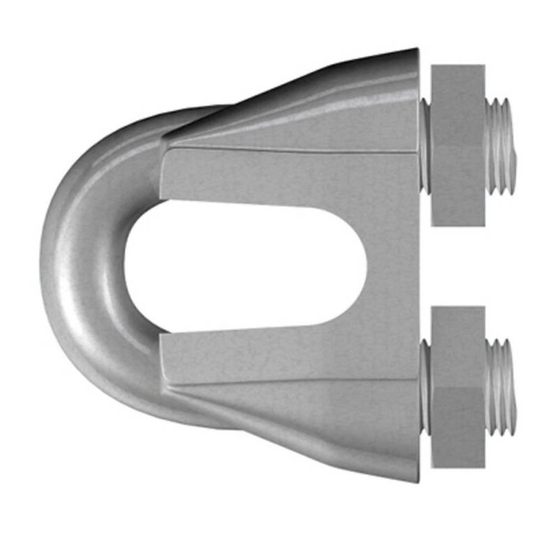 Dörner + Helmer Seilklammern Seilklemme 5 mm Guss verzinkt dörner + helmer 4816124 20 St. Dörner + Helmer Seilklammern Seilklemme 5 mm Guss verzinkt dörner + helmer 4816124 20 St. von Dörner + Helmer