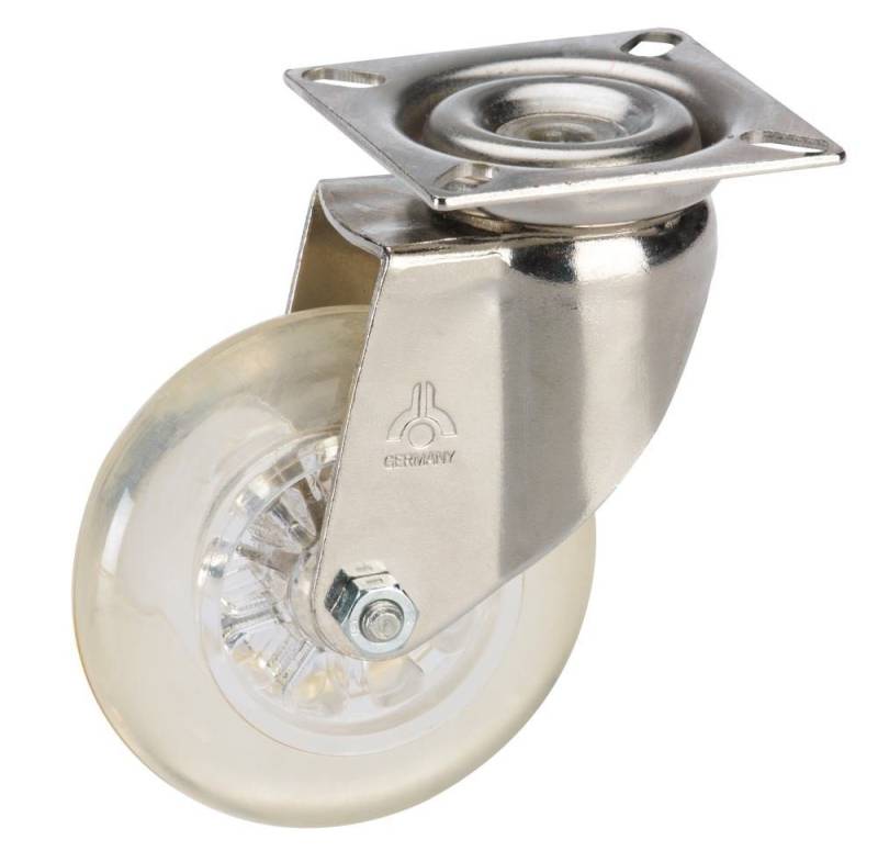 Dörner + Helmer Möbelrolle Lenkrolle mit Platte 50 x 20 mm, Tragkr. 40 kg Dörner + Helmer Möbelrolle Lenkrolle mit Platte 50 x 20 mm, Tragkr. 40 kg von Dörner + Helmer