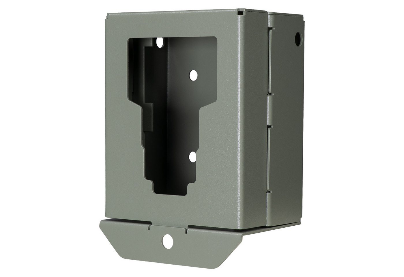 Dörr Überwachungskamera Zubehör Metallschutzgehäuse für Cloud Mini 4G LTE, Mini 5.0 Pro Wildkamera (Außenbereich, Innenbereich, 2-tlg., Diebstahlschutz, Wetterfest, Rostfrei, Abschließbar, Made in Germany) von Dörr