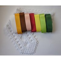 Tischband 100cm Weiß Baumwolle Schleifenband Cotton Gehäkelt Crochet Tischwäsche von DoertesMasche