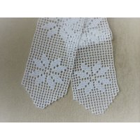 Tischband 98cm Weiß Gehäkelt Baumwolle Tischwäsche Crochet Cotton Tischband 98cm Weiß Gehäkelt Baumwolle Tischwäsche Crochet Cotton von DoertesMasche