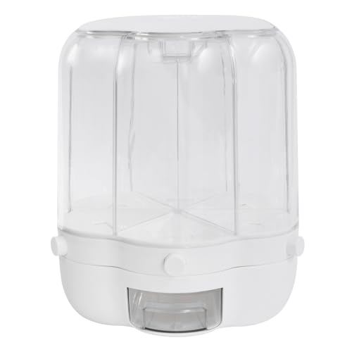 Dofanqing Drehbarer Müslispender Reisspender Cerealienspender 6 Fächer 360° drehbar transparent für Reis Mehl und Nüsse in Küche und Vorratskammer Dofanqing Drehbarer Müslispender Reisspender Cerealienspender 6 Fächer 360° drehbar transparent für Reis Mehl und Nüsse in Küche und Vorratskammer von Dofanqing
