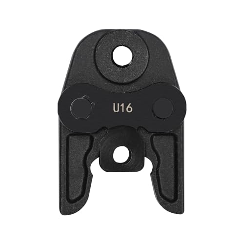 Modern Schwarz Rohrpressbacken,Rohrschellenform Kompakt-Pressbacke,Pressbacke Crimpzange,Runde Ecken,für Rohrverbindungen mit einem Außendurchmesser von 0.63 Zoll Modern Schwarz Rohrpressbacken,Rohrschellenform Kompakt-Pressbacke,Pressbacke Crimpzange,Runde Ecken,für Rohrverbindungen mit einem Außendurchmesser von 0.63 Zoll von Dofanqing