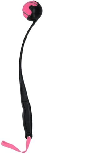 Dog Comets Launcher – 48 cm – Ballwerfer für Hunde – Wurfstock – Hundespielzeug – Hundespielzeug mit Tennisball – Hundeball – M – Rosa Dog Comets Launcher – 48 cm – Ballwerfer für Hunde – Wurfstock – Hundespielzeug – Hundespielzeug mit Tennisball – Hundeball – M – Rosa von Dog Comets