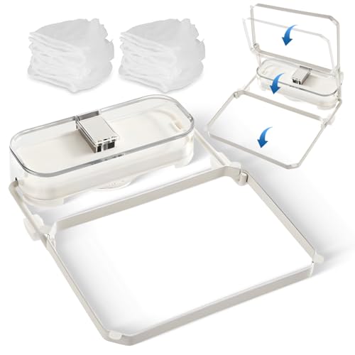 Sieb für Spülbecken aus Eisen Spülbecken Sieb Herausnehmbar Adsorbierbarer Sink Strainer für die Küche Mit 50 Filtertüten Waschbecken Sieb Küche zum Filtern von Gemüse Obst Küchenabfällen (Silberweiß) Sieb für Spülbecken aus Eisen Spülbecken Sieb Herausnehmbar Adsorbierbarer Sink Strainer für die Küche Mit 50 Filtertüten Waschbecken Sieb Küche zum Filtern von Gemüse Obst Küchenabfällen (Silberweiß) von Dog's Booty