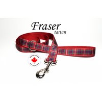 Fraser Clan Tartan Hundeleine Handgefertigte Führleine Zum Umhängen Fraser Clan Tartan Hundeleine Handgefertigte Führleine Zum Umhängen von DogWalkies