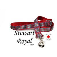 Handgefertigte Hundeleine Im Tartan-Design Rot Karierte Leine Handgefertigte Hundeleine Im Tartan-Design Rot Karierte Leine von DogWalkies