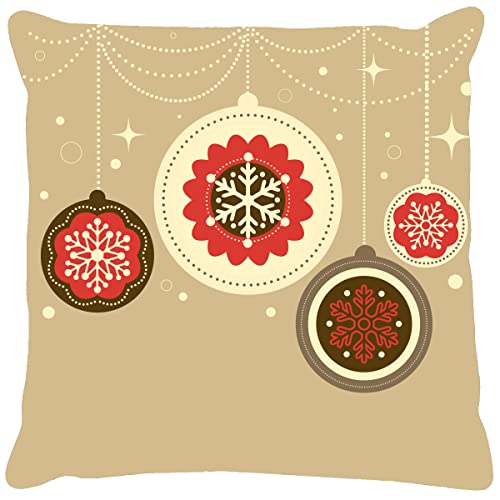 Doge Milano Kissen mit Digitaldruck, 100% Made in Italy, Dekoratives Sofakissen, abnehmbar und waschbar, Weihnachtsmodell - Jolene, 40x40x5 cm Doge Milano Kissen mit Digitaldruck, 100% Made in Italy, Dekoratives Sofakissen, abnehmbar und waschbar, Weihnachtsmodell - Jolene, 40x40x5 cm von Doge Milano