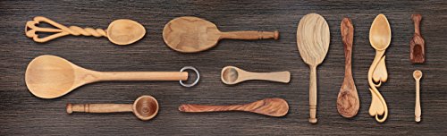 Doge Milano Küchenläufer, 100% Made in Italy, Fleckabweisender Teppich mit Digitaldruck, Rutschfester und waschbarer Läufer, Modell Erica, 180x52 cm von Doge Milano