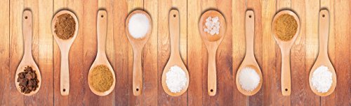 Doge Milano Küchenläufer, 100% Made in Italy, Fleckabweisender Teppich mit Digitaldruck, Rutschfester und waschbarer Läufer, Modell Ermelinda, 120x52 cm von Doge Milano