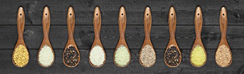 Doge Milano Küchenläufer, 100% Made in Italy, Schmutzabweisender Teppich mit Digitaldruck, Rutschfester und waschbarer Läufer, Modell Erie, cm 240x52 von Doge Milano