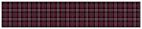 Doge Milano Küchenläufer, 100% Made in Italy, Schmutzabweisender Teppich mit Digitaldruck, Rutschfester und waschbarer Läufer, Modell Tartan - Danielle, cm 280x52 von Doge Milano