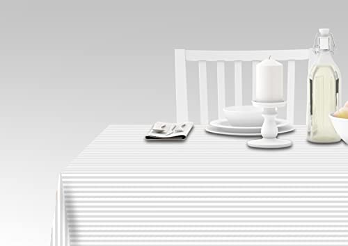 Doge Milano Tischdecke mit Digitaldruck, 100% Made in Italy Rutschfeste Tischdecke für Esszimmer, waschbar und schmutzabweisend, Model Keyword - Rockford, cm 140x240 von Doge Milano