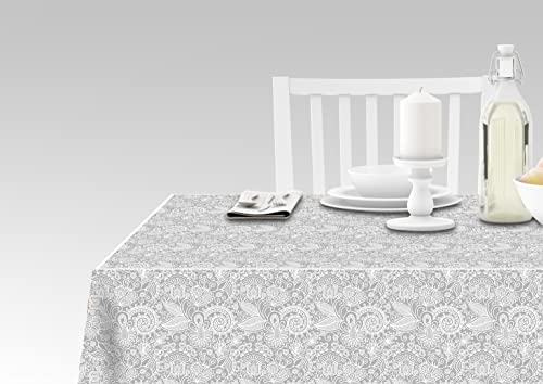 Doge Milano Tischdecke mit Digitaldruck, 100% Made in Italy Rutschfeste Tischdecke für Esszimmer, waschbar und schmutzabweisend, Model Keyword - Roderigo, cm 140x240 Doge Milano Tischdecke mit Digitaldruck, 100% Made in Italy Rutschfeste Tischdecke für Esszimmer, waschbar und schmutzabweisend, Model Keyword - Roderigo, cm 140x240 von Doge Milano